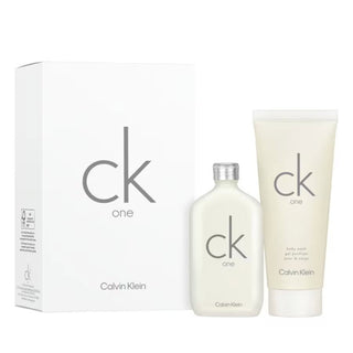 סט Calvin Klein: CK One או דה טואלט יוניסקס 50 מ"ל + CK One ג'ל רחצה לשיער ולגוף 100 מ"ל 