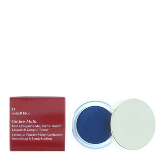 Clarins Ombre Matte Fard à paupières crème 21 Bleu cobalt 7 g 