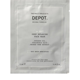 Depot 800 Skin Specifics 807 Maschera tessuto viso 13 ml — Maschera tessuto