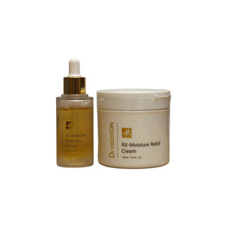 Dr. Hedison Set RX-Heritage Crema Rigenerante Viso 200 ml + RX-Heritage Riduzione dei Pori Siero — Set crema viso