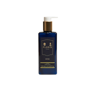 Floris Of London Cefiro Óleo de amêndoas doces Loção hidratante para mãos Citrinos florais 250 ml 