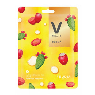 Frudia My Orchard Cactus Maschera in tessuto nutriente per il viso 20 ml — Maschera viso in tessuto