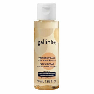 Gallinee Microbiome Skincare Vinagre de manzana Tonifica/Calma e ilumina Loción tónica Para el rostro 50 ml 