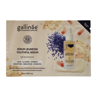 Gallinee Microbiome Skincare Prebiotics Probiotics and Postbiotics Daily Anti-Ageing Face Serum 2 ml 