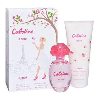 Sæt Gres: Cabotine Rose Eau De Toilette Til Kvinder 100 ml + Cabotine Rose Fugtighedsgivende Bodylotion 200 ml 