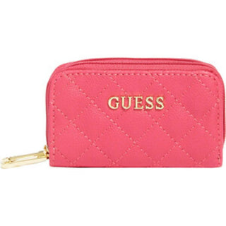Guess Earlene Bolsa em tecido e poliéster Duplo fecho Rosa Para mulher 10 x 18 x 75 cm 