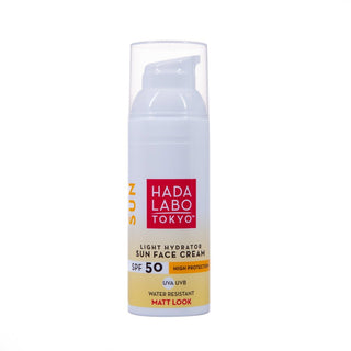 Hada Labo Tokyo Sun קרם הגנה לפנים עם חומצה היאלורונית SPF 50 50 מ"ל 