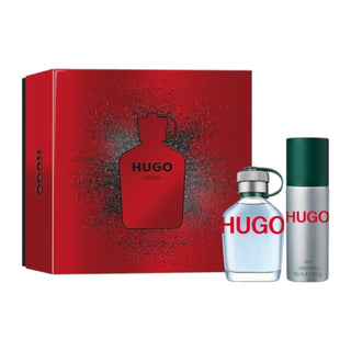 Set Hugo Man Hugo Boss: Hugo Green Toaletní voda pro muže 75 ml + Hugo Man Deodorant ve spreji pro muže 150 ml 