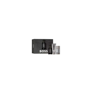 Set Hugo Boss: Boss Bottled Parfum para hombre 100 ml + Boss Bottled Parfum para hombre 10 ml + Boss Bottled Cleansing Shower Gel For All Skin Types 100 ml 