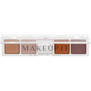 I Heart Revolution Mini Chocolate Palette de sombras Crema de vainilla blanca 5 tonos 55 g 