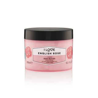 I Love Signature Collection Vegano Hidratante Rosa Inglesa Manteca Corporal 330 ml 