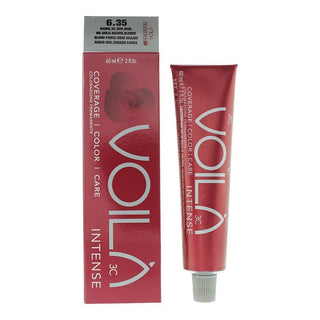 Intercosmo Voilà 3C Intense 6.35 Biondo Scuro Mogano Intenso 60 ml — Tinta permanente per capelli