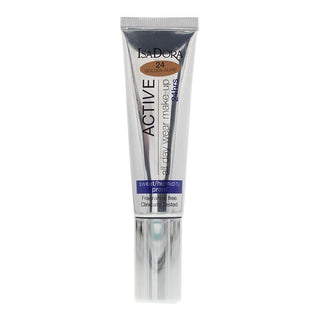 IsaDora Base de maquillaje líquida natural activa 24 horas aceituna dorado 35 ml 