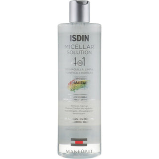 Isdin 4 en 1 Agua Micelar Purificante y Tonificante Todo Tipo de Piel 400 ml 