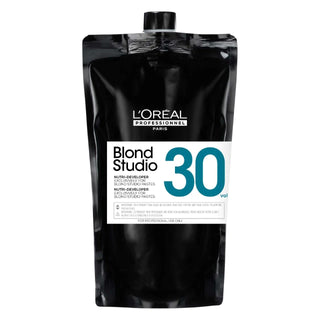 L'Oréal Professionnel Blond Studio Nutri-Developer Crème éclaircissante et oxydante pour cheveux 30 vol 1000 ml 