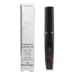 Lancôme L'Absolu Lacquer Shine 296 Enchantment 8 ml — Rossetto liquido