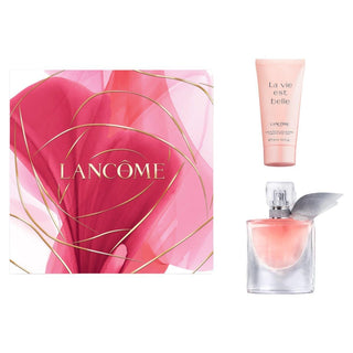 סט Lancôme: או דה פרפיום לה וי אסט בל לנשים 30 מ"ל + תחליב גוף לחותי לה וי אסט בל 50 מ"ל 