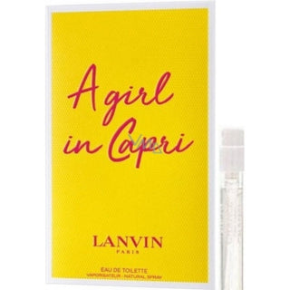 Lanvin A Girl In Capri Eau de Toilette Donna 2 ml — Eau de Toilette