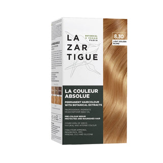 Lazartigue The Absolute Color Tintura 8.30 Biondo chiaro dorato 143 ml — Tintura permanente per capelli