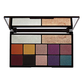 Makeup Revolution Carmi Palette de sombras de ojos Kiss Of Fire 12 tonalidades 27 g 