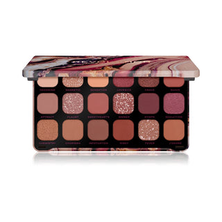 Makeup Revolution Forever Flawless Palette de sombras de ojos Allure 18 tonos 198 g 