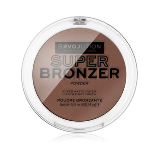 Makeup Revolution Relove Super Matte Finish Polvos compactos bronceadores Oasis 6 g 