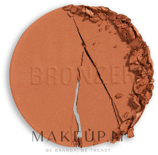 Makeup Revolution Relove Super Matte Finish Polvo compacto bronceador Deserto 6 g 