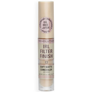 Makeup Revolution IRL Filter Finish C2 6 g — Correttore in Crema