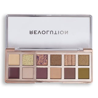 Makeup Revolution The Eternal Icon Green Palette de sombras de ojos 12 tonos 8 g 