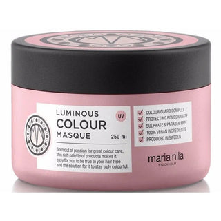 Maria Nila Luminous Colour Cruelty Free masque crème pour cheveux pour la protection de la couleur 250 ml 