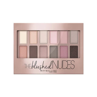 Maybelline The Blushed Nudes Palette Lidschattenpalette 12 Farbtöne 96 g 