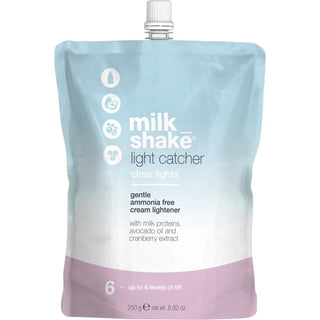 Milk Shake Light Catcher sans ammoniaque crème éclaircissante pour cheveux 250 g 