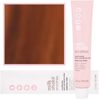 Milk Shake Smoothies Semi-permanent ammonia-free hair dye 8.438CG Light golden copper blonde 100 ml 