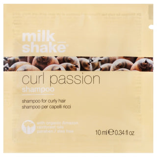 Milk Shake Curl Passion paraben-free shampoo for softness and manageability 10 ml 