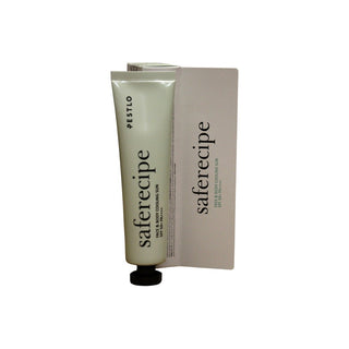 Pestelo Saferecipe Crema Refrescante Facial y Corporal Hidratante de Uso Diario Para Rostro y Cuerpo SPF 50+ 100 ml 