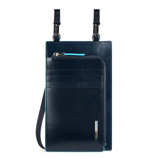 Piquadro Sacoche bandoulière en cuir Bleu 115 x 19 x 2 cm Pour homme 