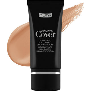 Pupa Extreme Cover Base de Maquillaje Líquida Oil-Free 050 Sabbia Profonda 30 ml 