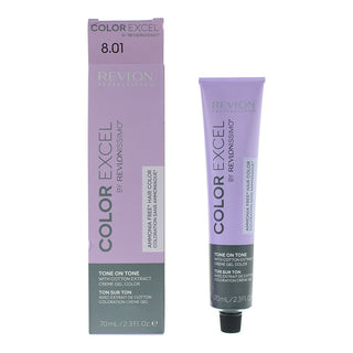 Revlon Color Excel 8.01 Biondo Cenere Naturale Chiaro 70 ml — Tinta per capelli