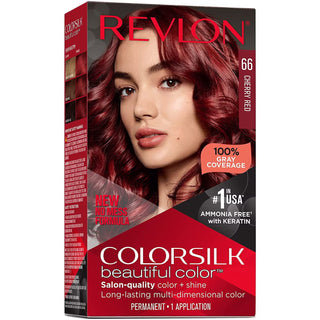 Revlon Colorsilk 66 Rosso ciliegia 130 ml — Tintura capelli permanente