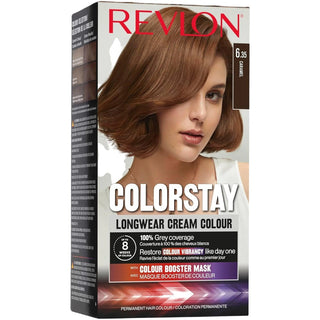 Revlon Colorstay Permanente Haarfarbe 6.35 Karamell 165 ml 