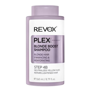 Revox B77 Plex Step 4B Champô para cabelo para neutralização de tons amarelos 260 ml 