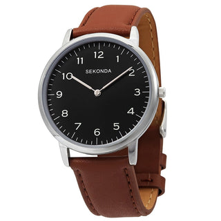 Sekonda 1348.84 Uomo Cinturino in Pelle — Orologio al Quarzo
