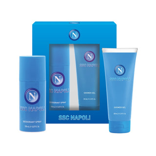 Sada Ssc Napoli: Napoli sprchový gel čisticí pro všechny typy pleti 200 ml + Napoli pánský antiperspirační deodorant ve spreji 100 ml 