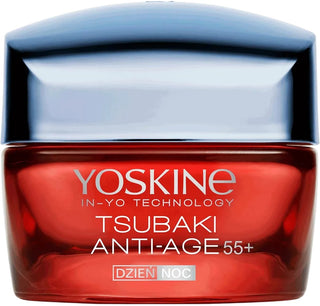 Yoskine Tsubaki 55+ Antiedad Día y Noche Crema Facial 50 ml 