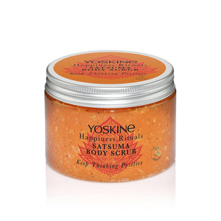 Yoskine Happiness Rituals Satsuma Peeling Scrub corporal 300 ml 