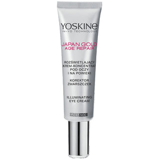 Yoskine Japan Gold Illuminante Giorno e Notte Crema Contorno Occhi 15 ml — Crema contorno occhi