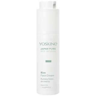 Yoskine Japan Pure Infusión de arroz Hidratación intensa Crema facial 50 ml 