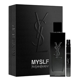 Sada Yves Saint Laurent: Myslf Eau de Parfum pro muže, plnitelný 100 ml + Myslf Eau de Parfum pro muže 10 ml 