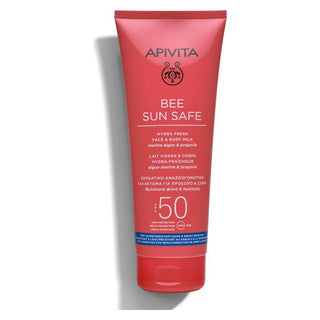Apivita Bee Sun Safe Hydra Latte viso e corpo SPF50 200 ml — Latte Solare