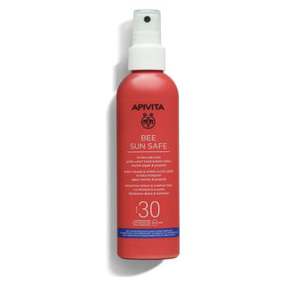 Apivita Bee Sun Safe Spray SPF30 ultraligero Hidratante Fundente Rostro Cuerpo 200ml 